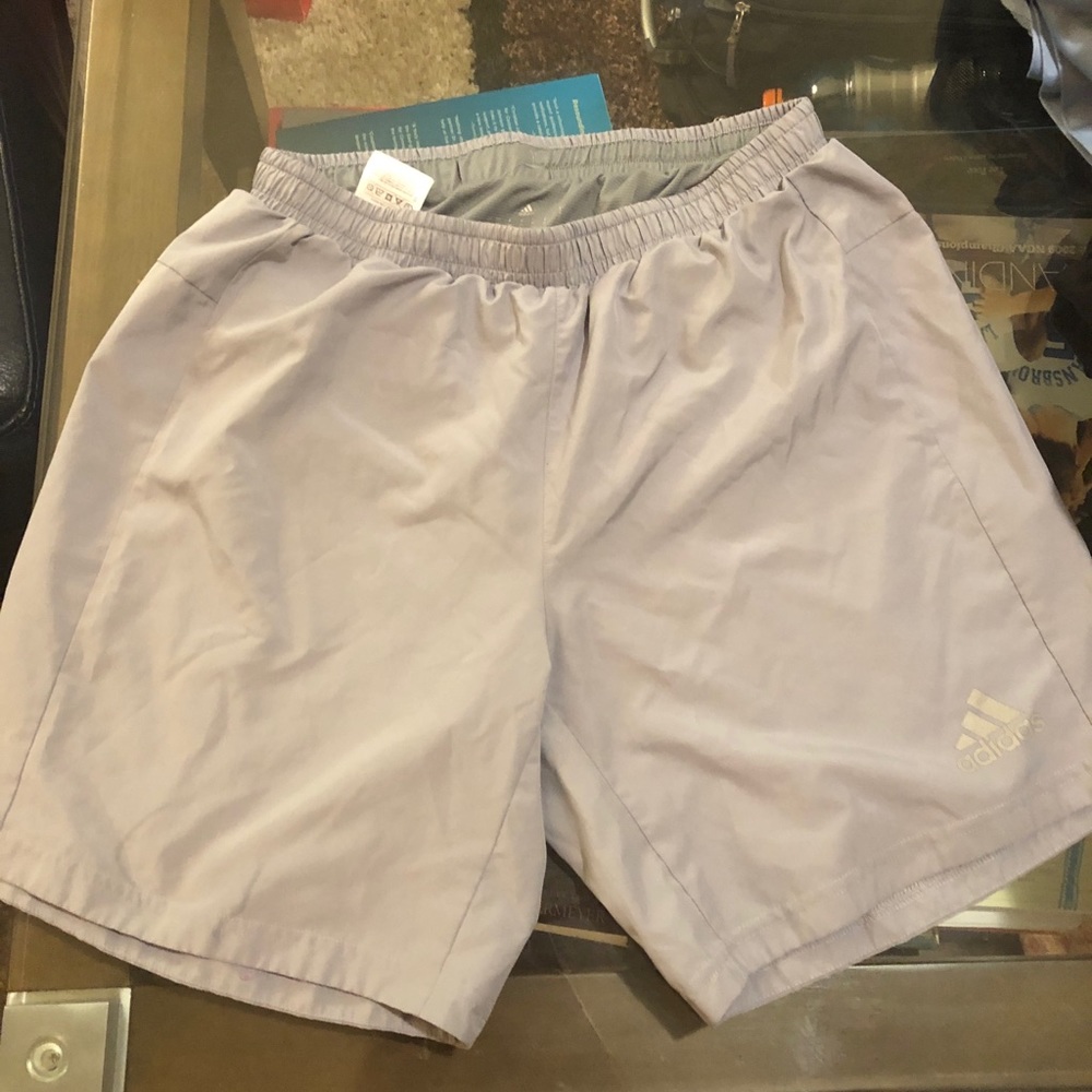 Adidas Gray Climalite Shorts